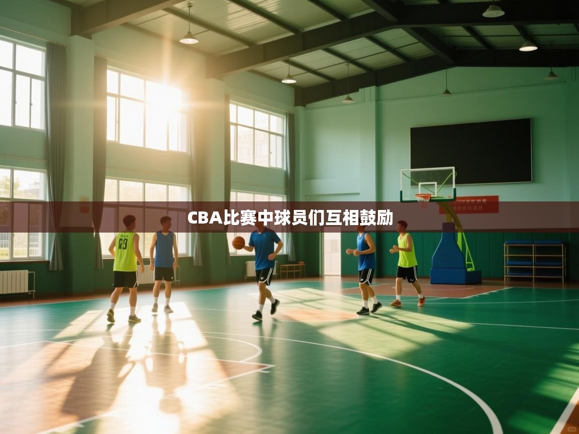 CBA比赛中球员们互相鼓励  第2张